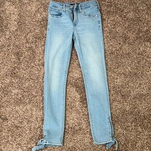 Express Cropped Leggings Size 00